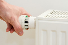 Down central heating installation costs